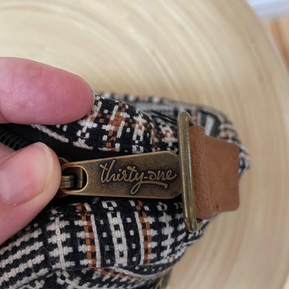 Plaid men's cosmetic bag - Picture 3 of 4